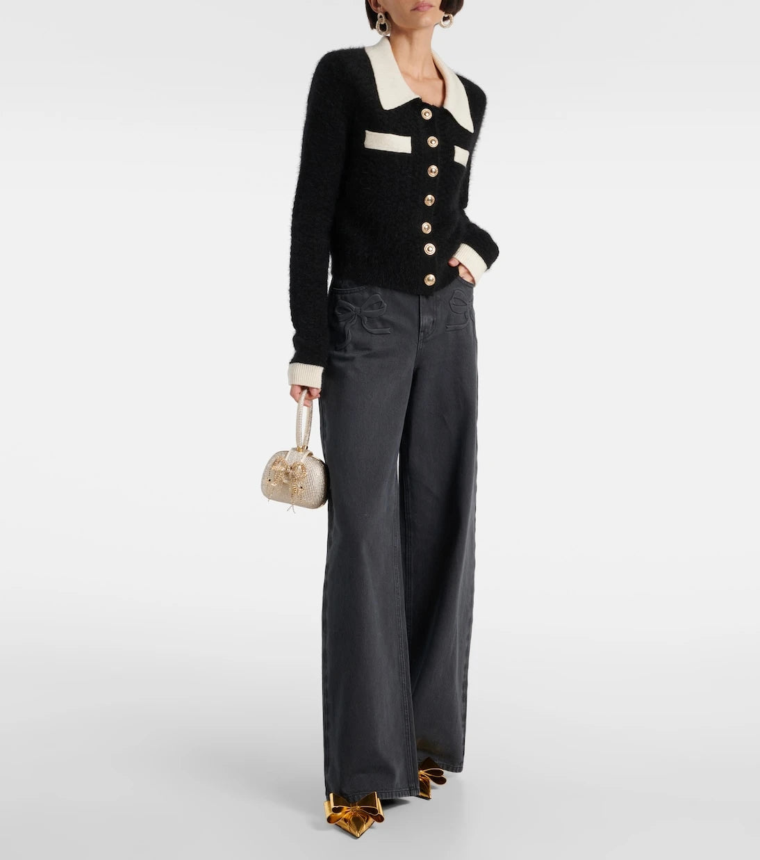 Self-Portrait - Cropped cardigan