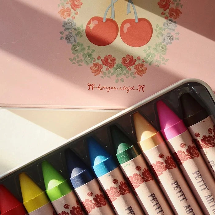 Восъчни пастели Konges Sløjd CRAYONS BEES WAX 10 PCS