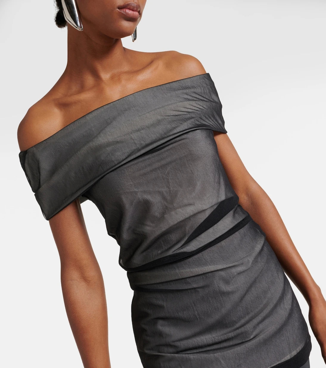 Proenza Schouler - Allegra ruched off-shoulder top