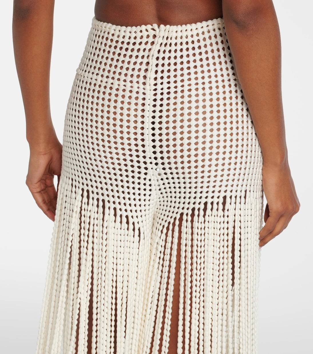 Alaïa - Trompe l’œil wide-leg pants