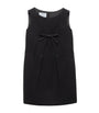 Prada Black Wool Natté Sleeveless Mini Dress