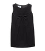 Prada Black Wool Natté Sleeveless Mini Dress