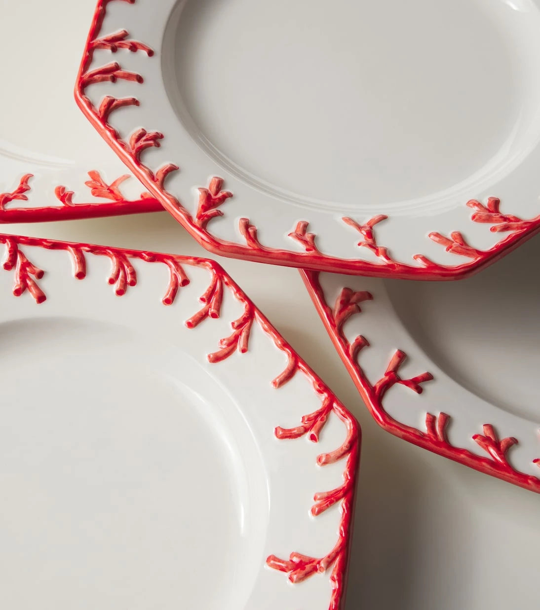 Les-Ottomans - Set of 4 ceramic dinner plates