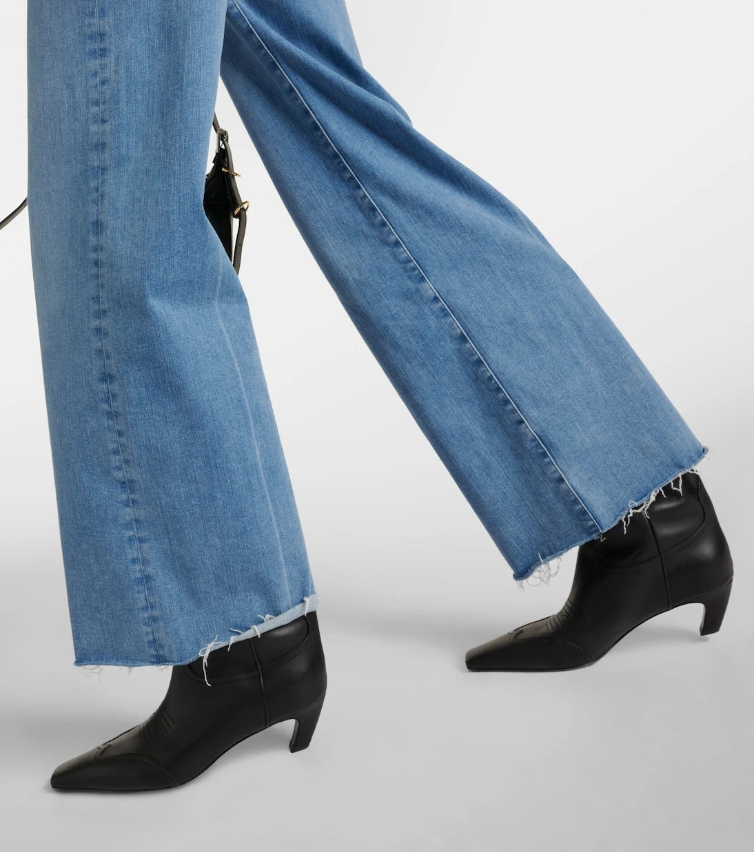 Frame - Le Slim Palazzo high-rise wide-leg jeans