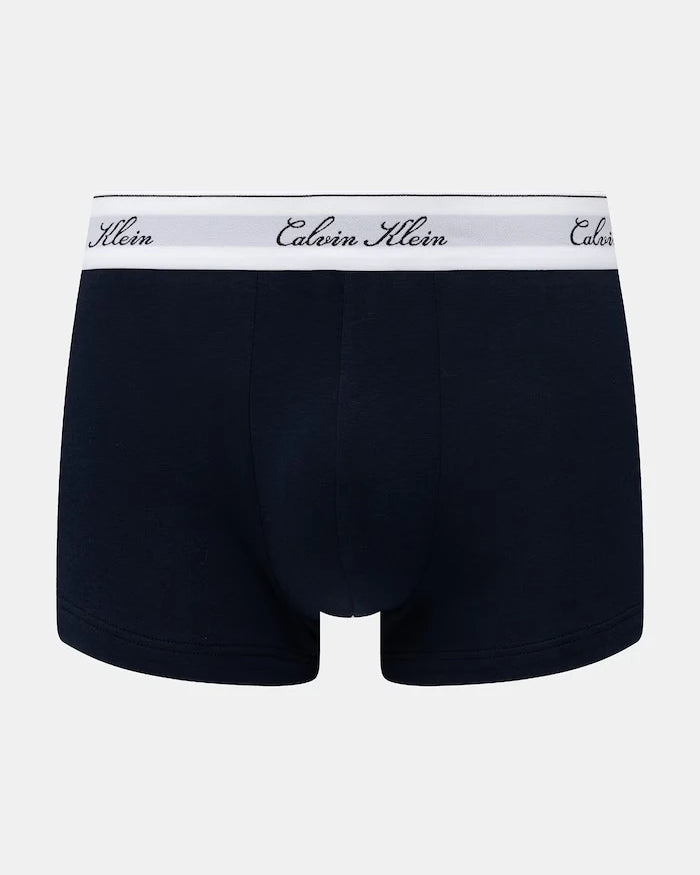 Calvin Klein Underwear erkek pamuklu elastan slip boxer 3'lü paket