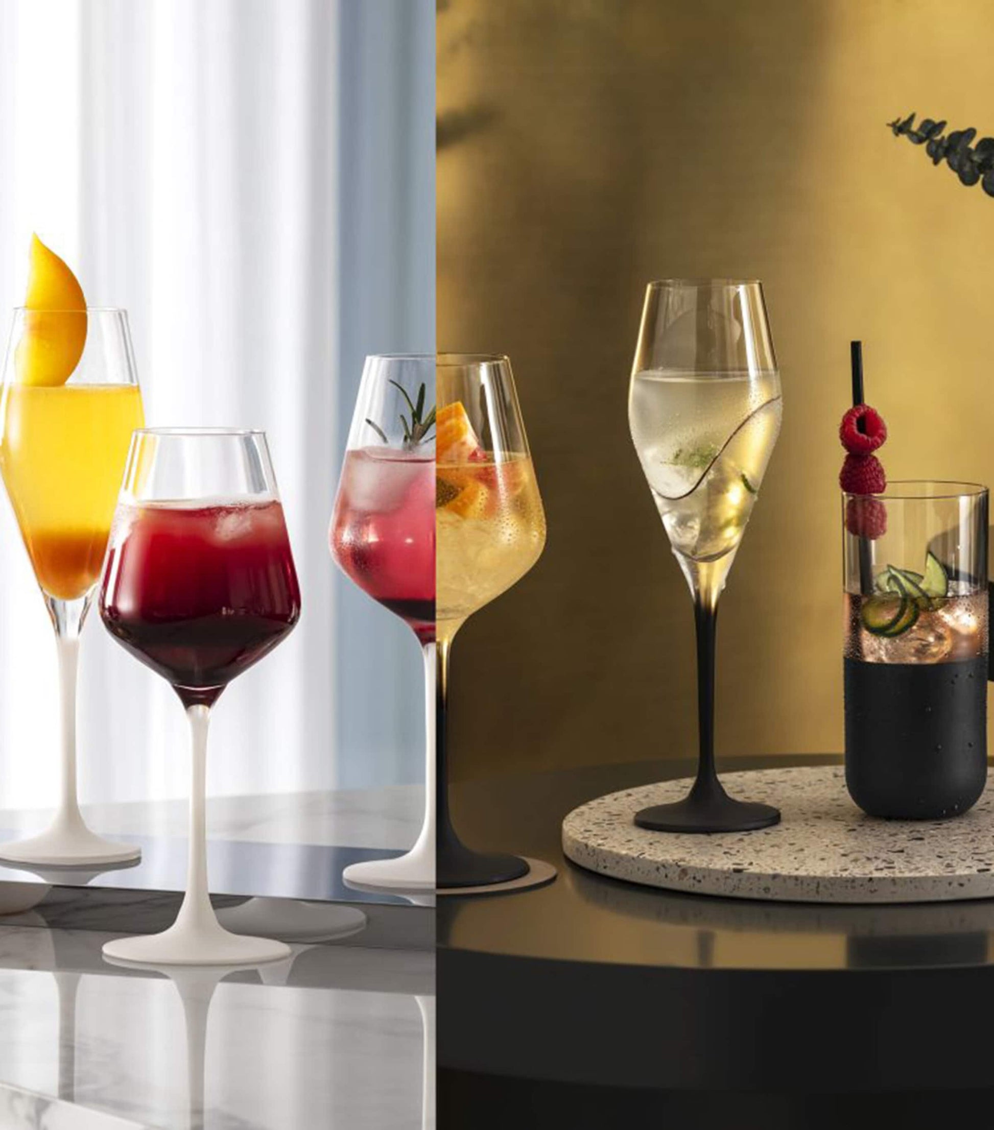 Villeroy & Boch Set of 4 Manufacture Rock Blanc Champagne Glasses (290ml)