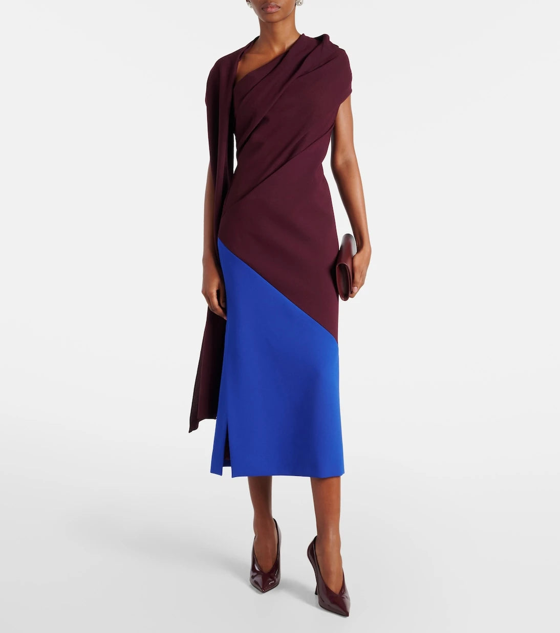 Roksanda - Capella crêpe midi dress