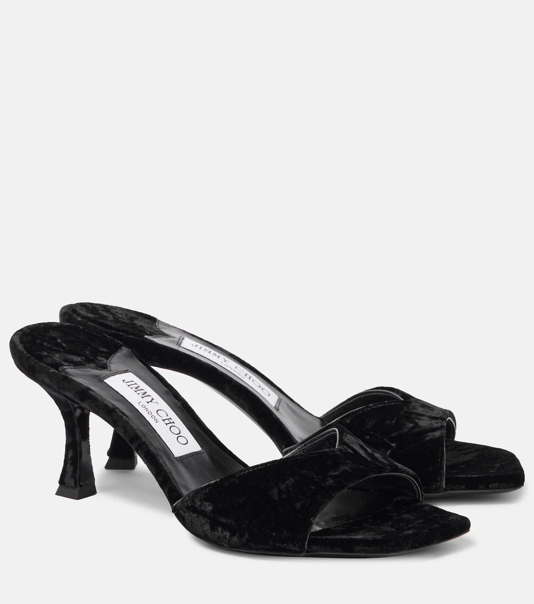 Jimmy Choo - Skye 70 velvet mules