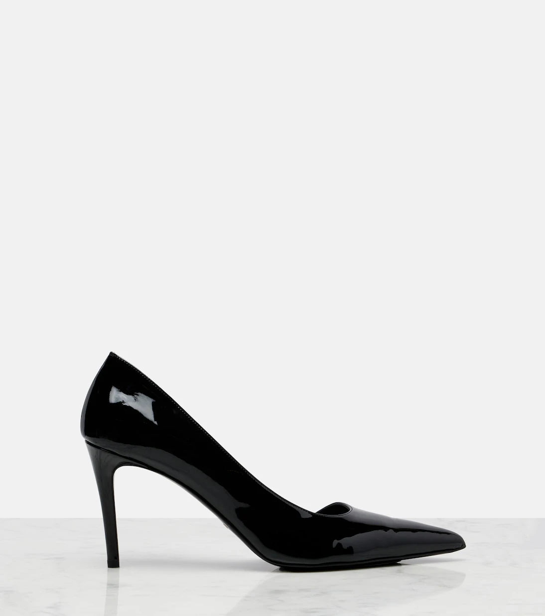 Khaite - Jett D'Orsay 85 patent leather pumps