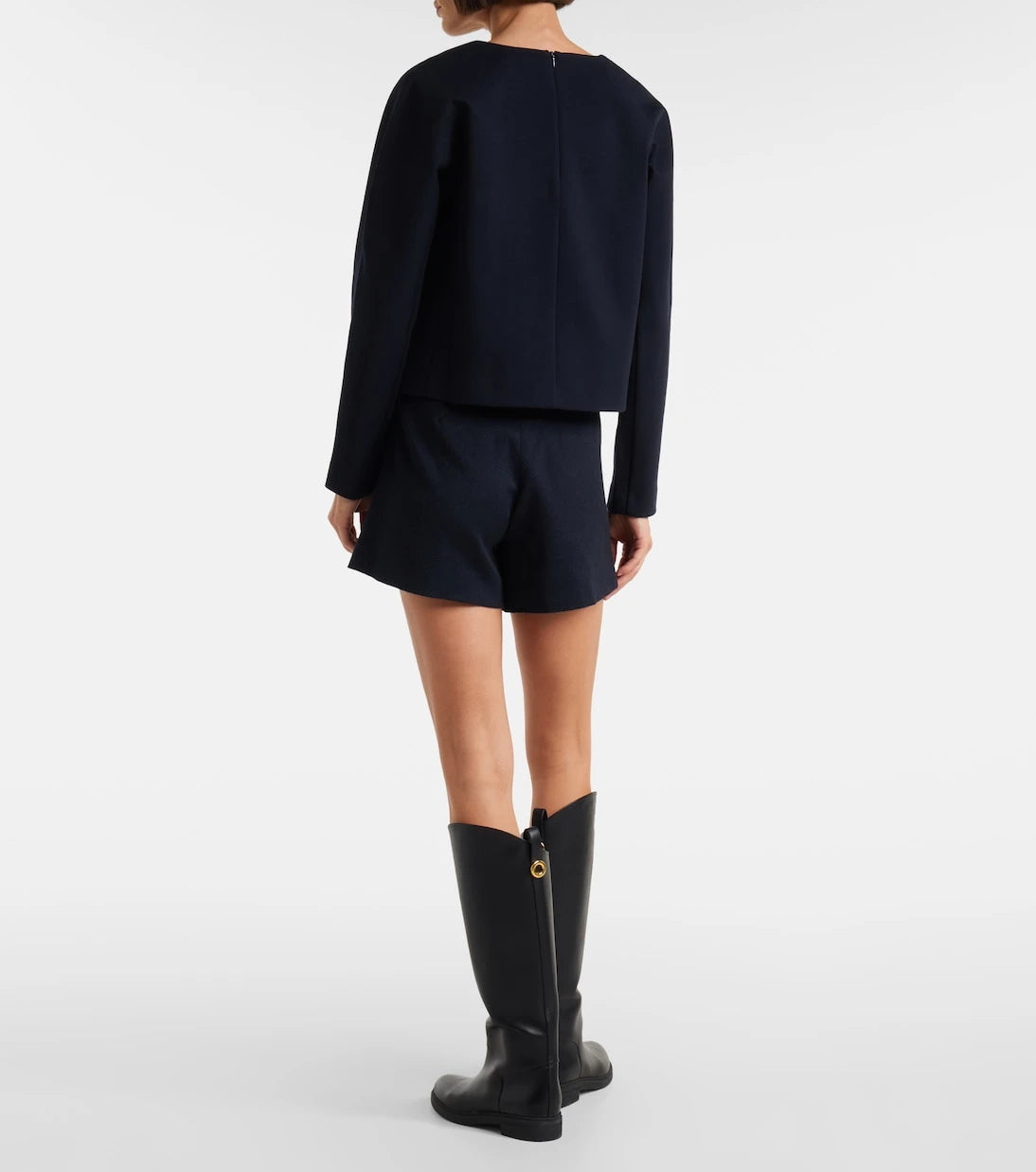 Max Mara - Girello wool and cotton-blend top