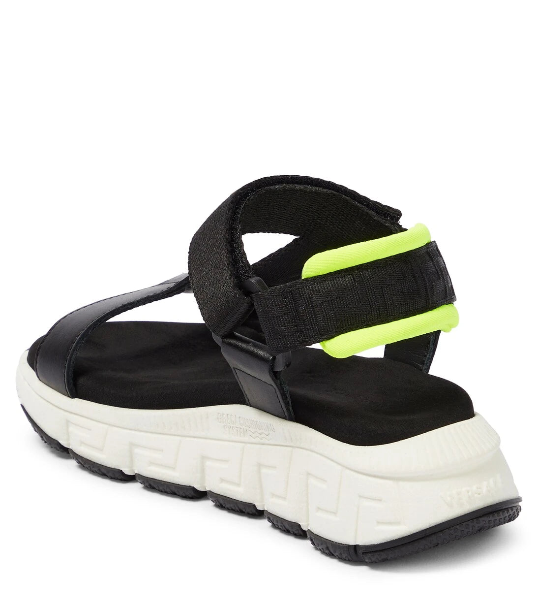 Versace Kids - Logo Trigreca sandals