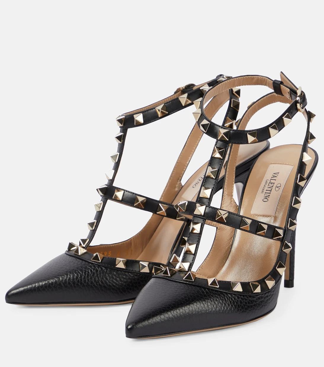 Valentino Garavani - Rockstud leather pumps