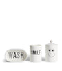 Anya Hindmarch Bone China Eyes Bathroom Set
