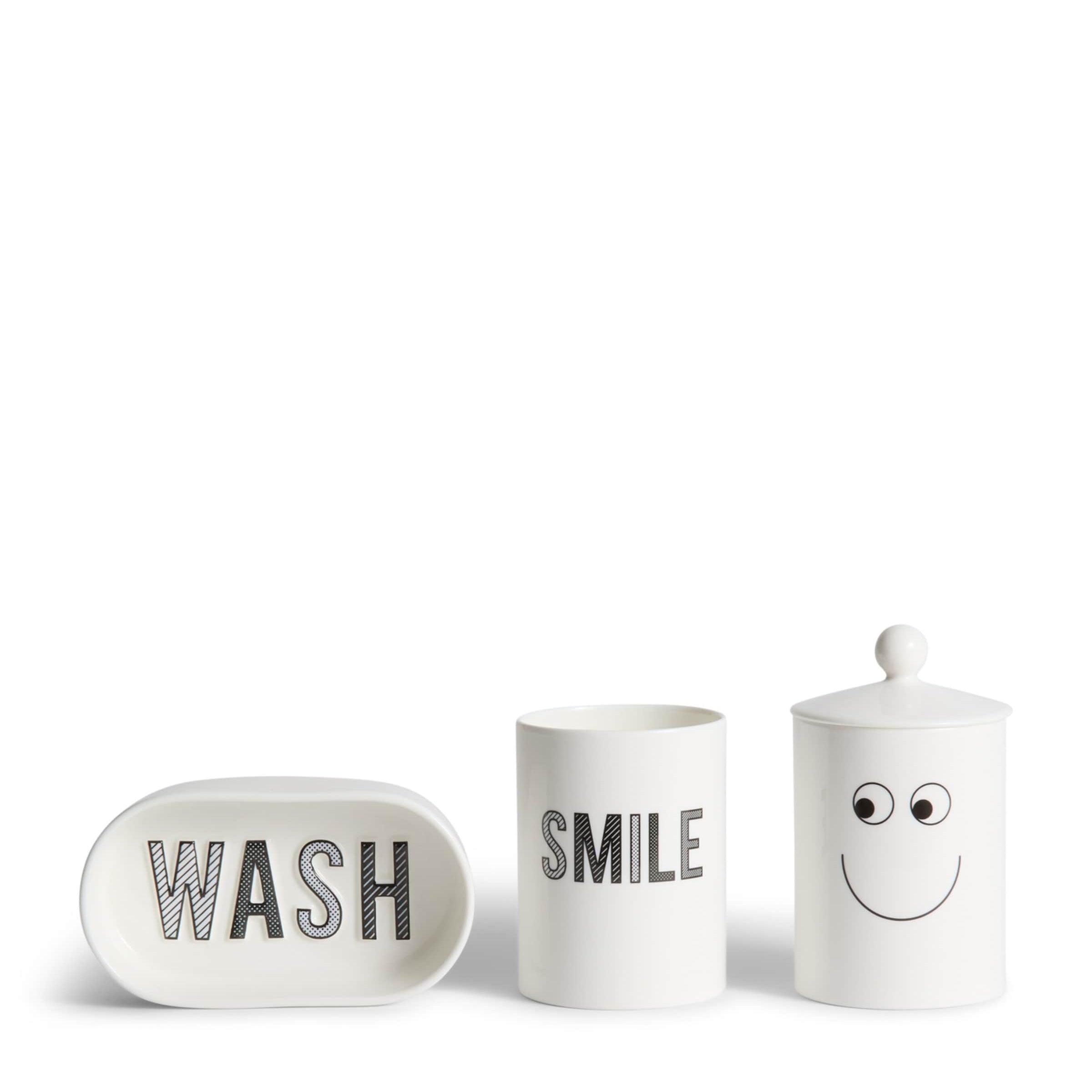 Anya Hindmarch Bone China Eyes Bathroom Set