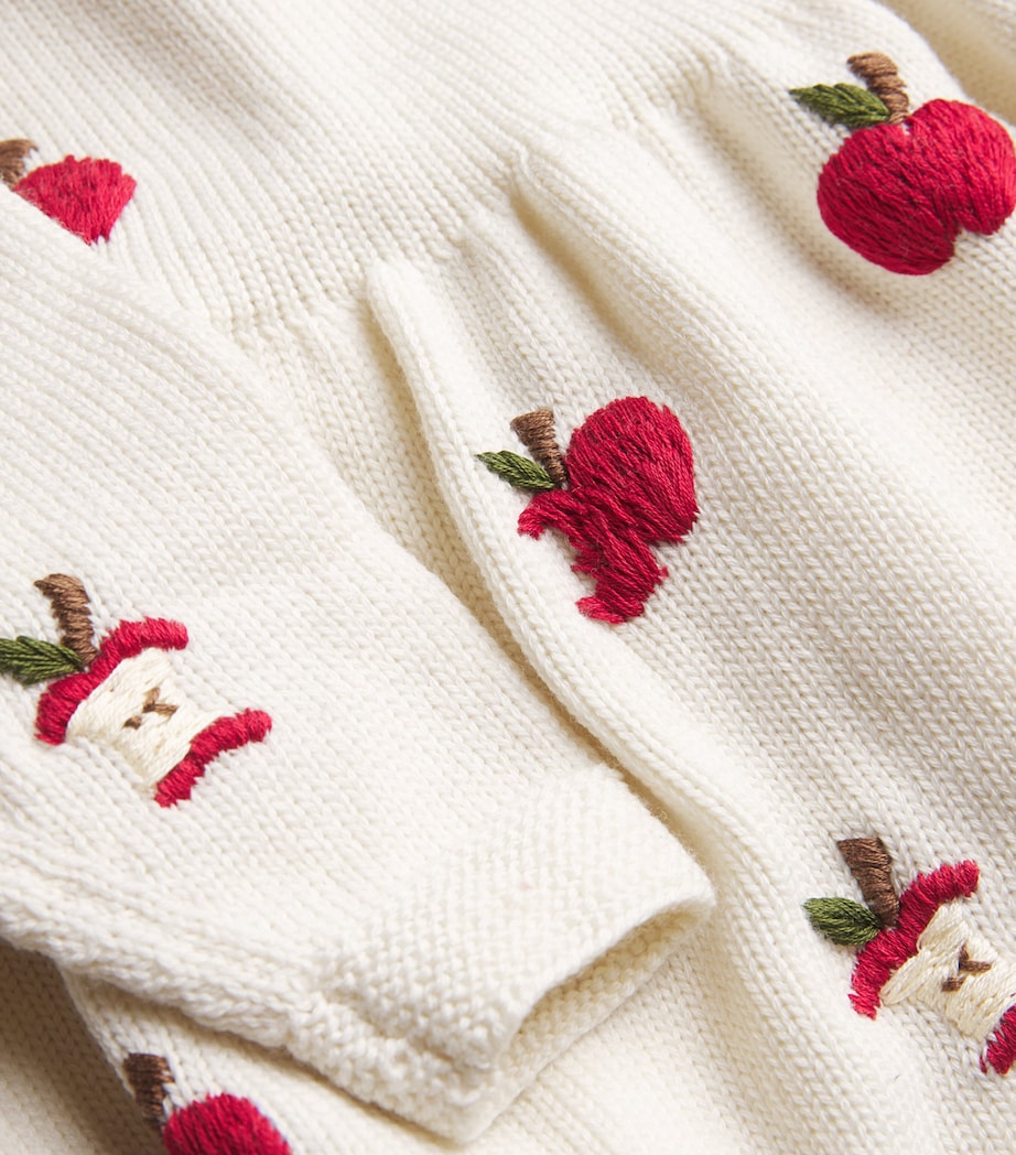 Shirley Bredal Merino Wool Apple Bodysuit (0-36 Months)