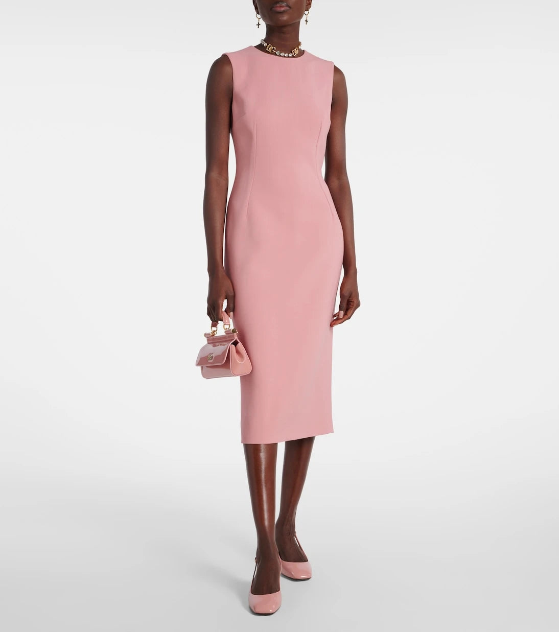 Dolce&Gabbana - Virgin wool midi dress