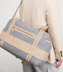 Wool Canvas Leather-Trim Gym Bag