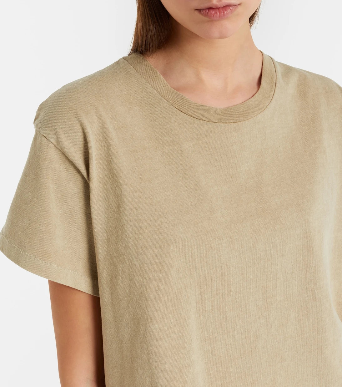 Slvrlake - Square cotton jersey T-shirt