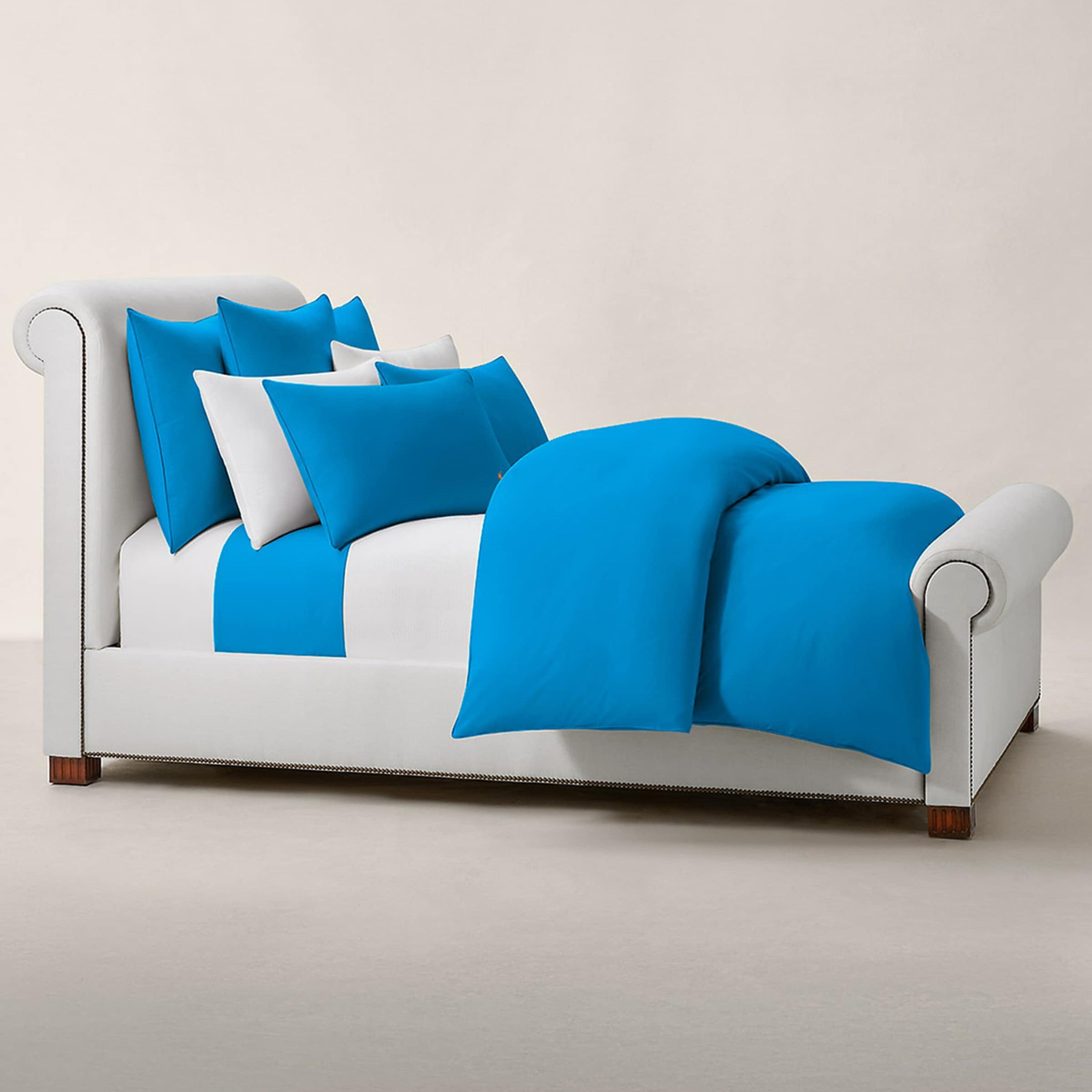 Cotton Polo Player Double Fitted Sheet (140cm x 200cm)