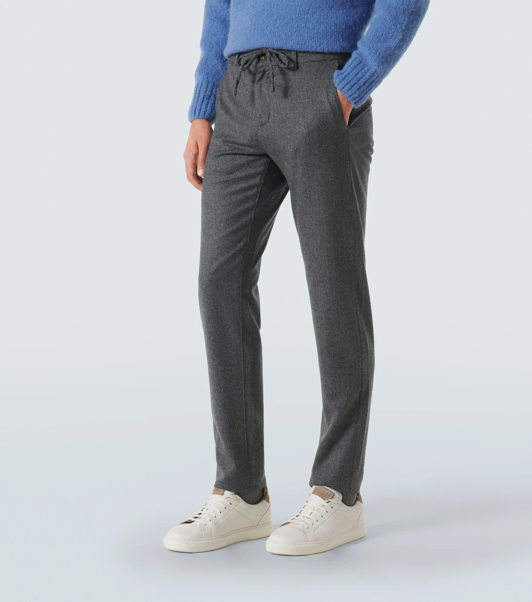 Canali - Wool straight pants