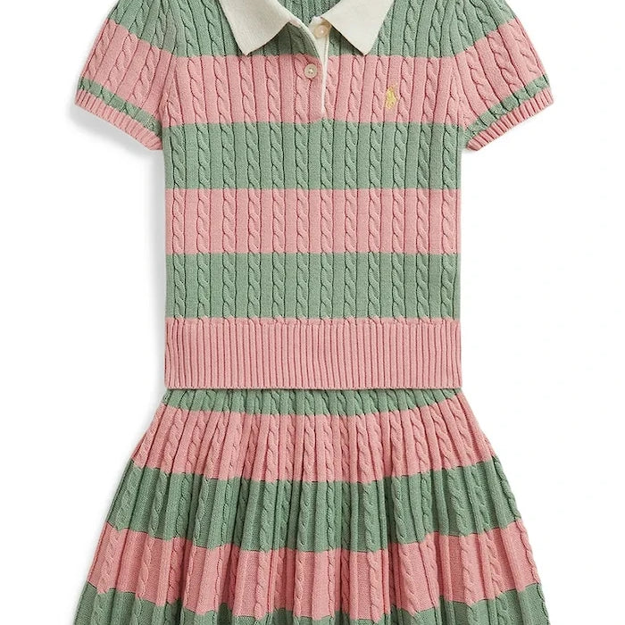 Polo Ralph Lauren pamuklu kazak elbise