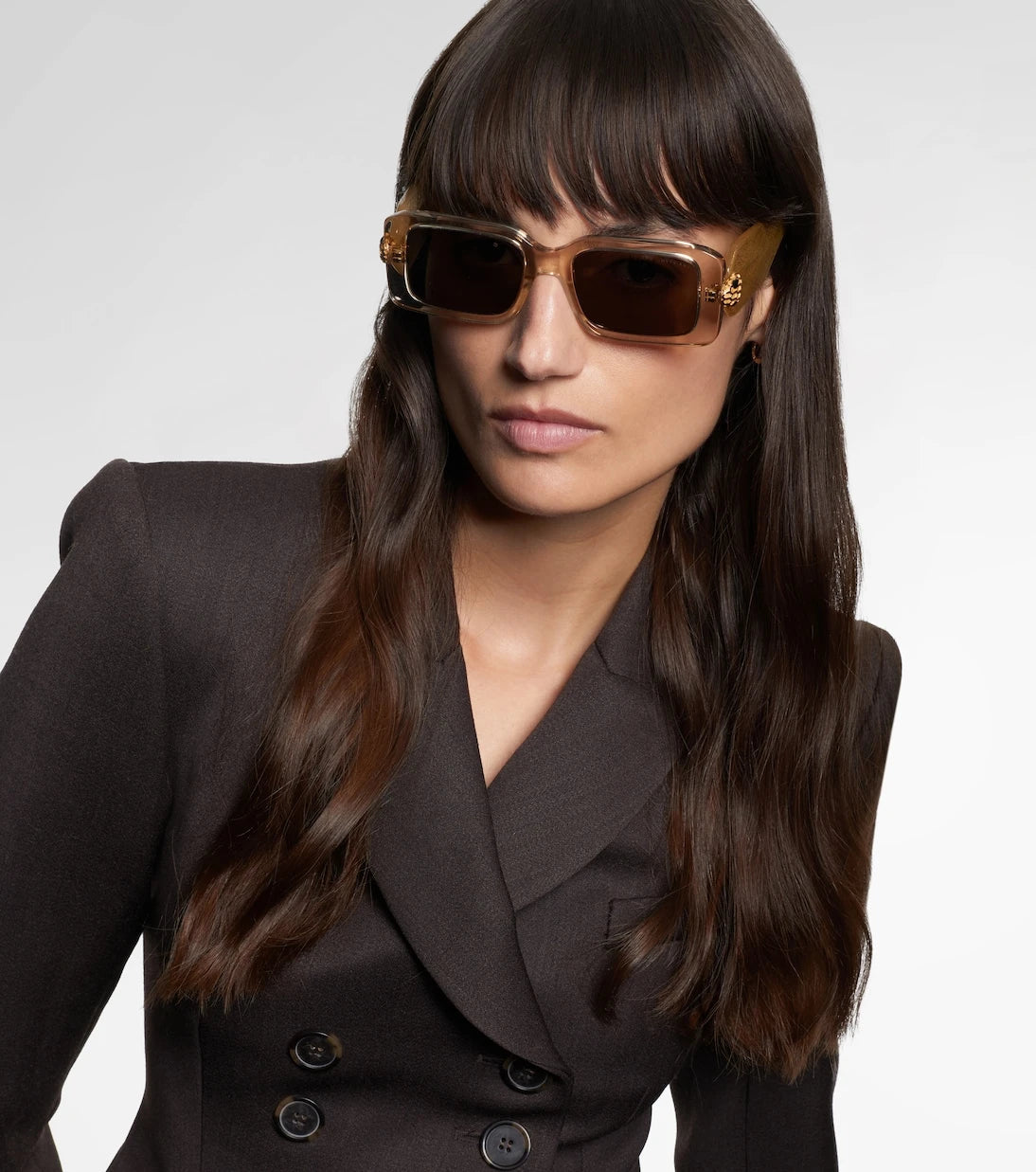 Bvlgari - Serpenti Forever rectangular sunglasses