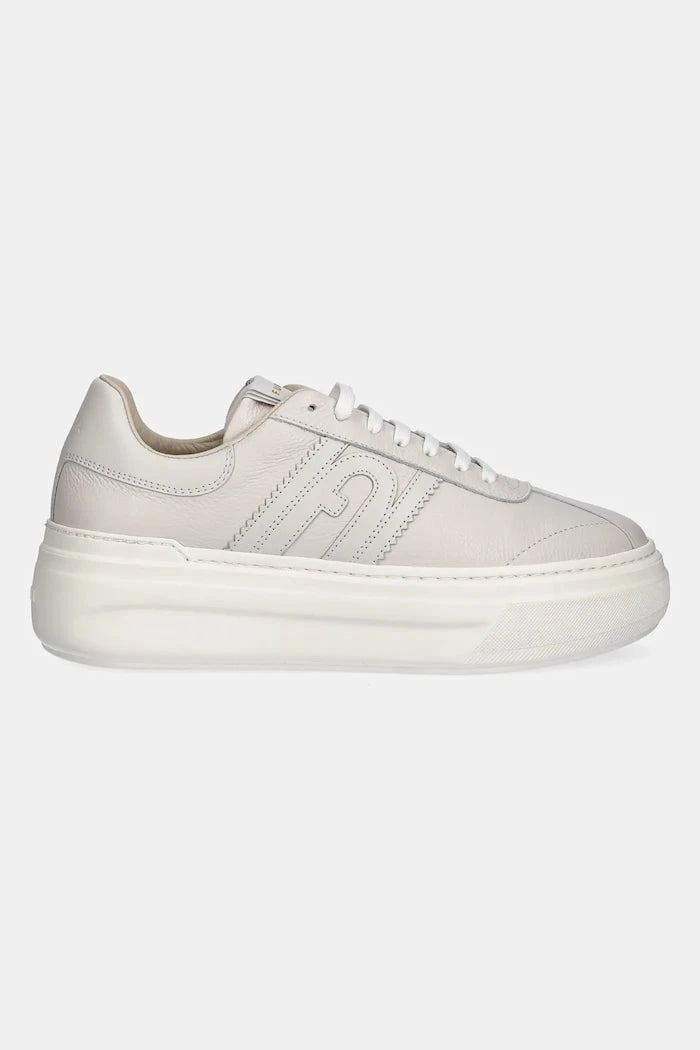 Кожени маратонки Furla Nuage Lace-Up Sneaker