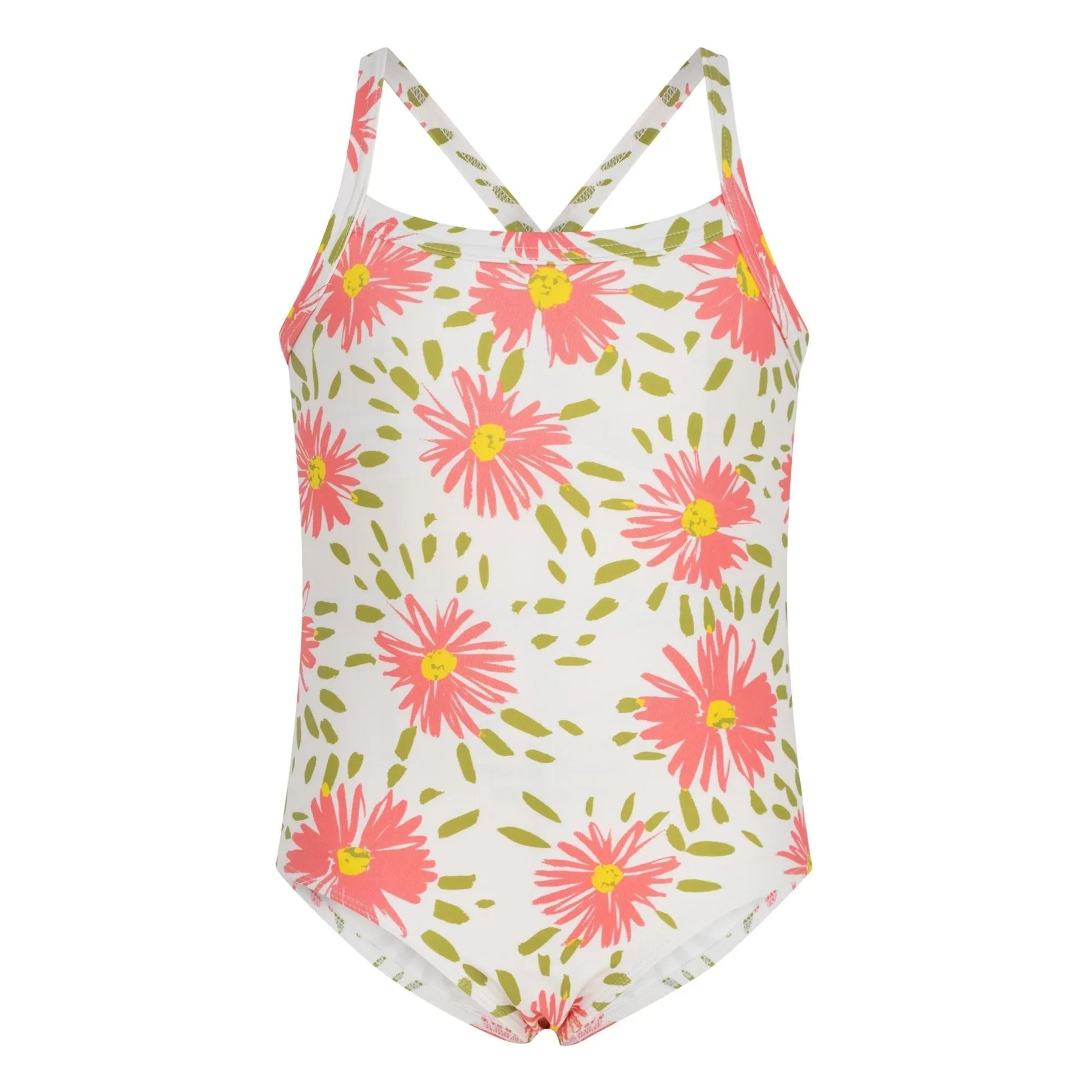 Petit Bateau - Maillot de Bain Fleuri | White