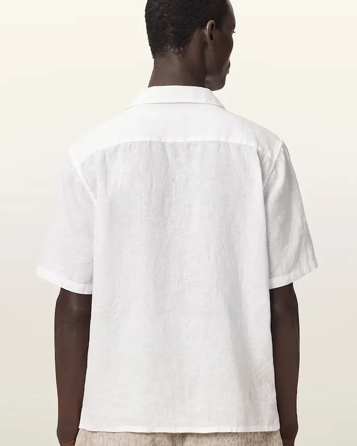 AllSaints Erkek Keten Gömlek SEPAL