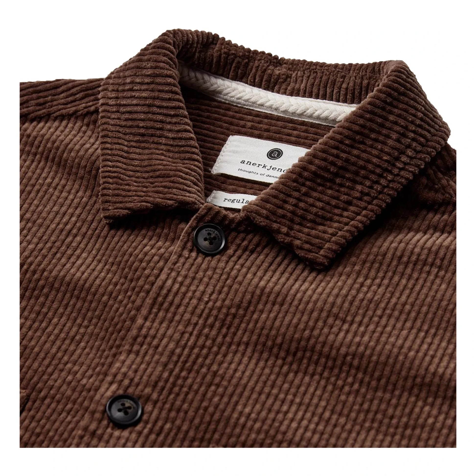 Anerkjendt - Aktheo Corduroy Overshirt | Brown