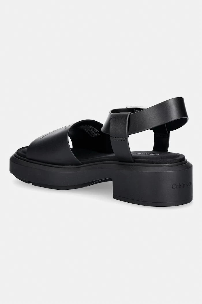 Calvin Klein сандали дамски CHUNKY SANDAL LTH MG