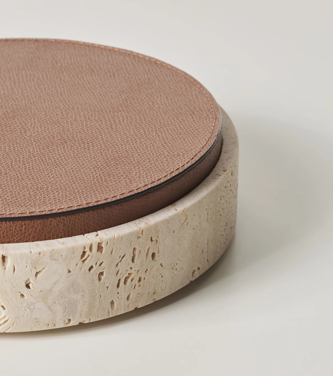 Giobagnara - Giza Small marble and leather box