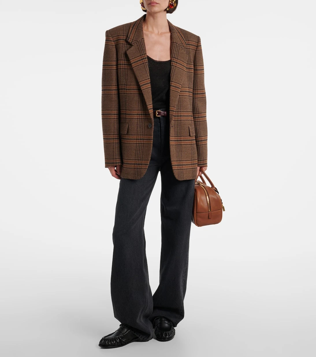 Saint Laurent - Le Loafer leather penny loafers