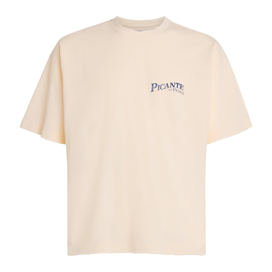 Picante Organic Cotton Peaks Logo T-Shirt