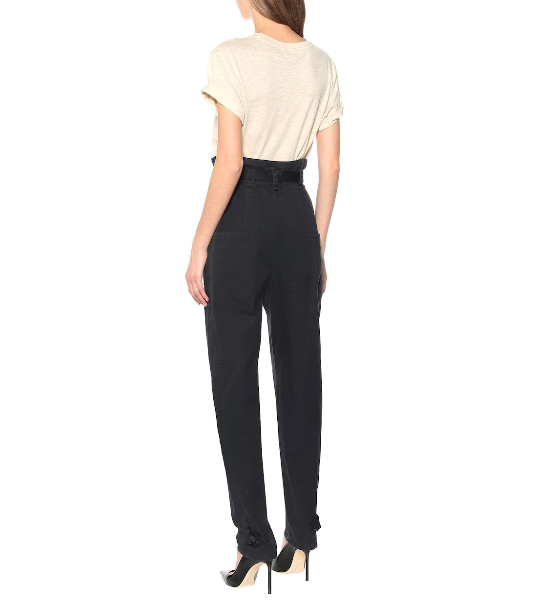 Marant Etoile - Rinny high-rise paperbag pants