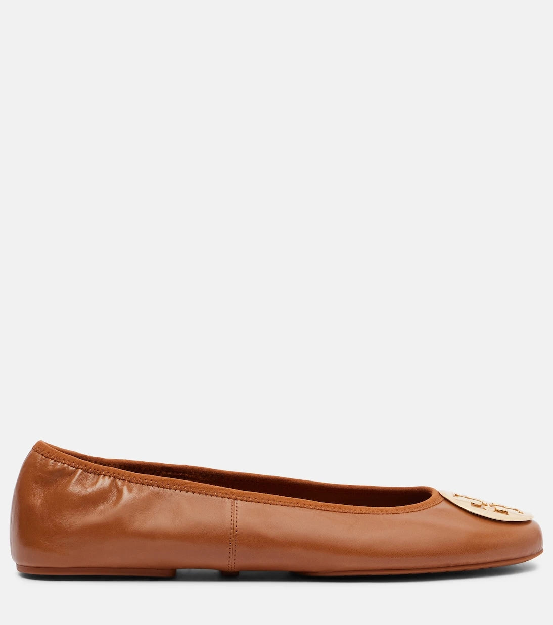 Tory Burch - Reva Travel leather ballet flats