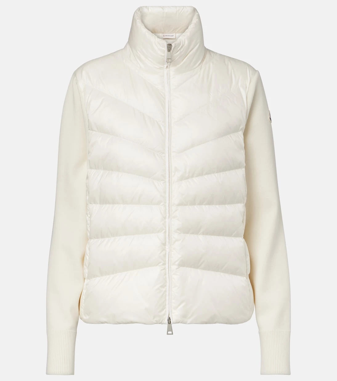 Moncler - Down-paneled cardigan