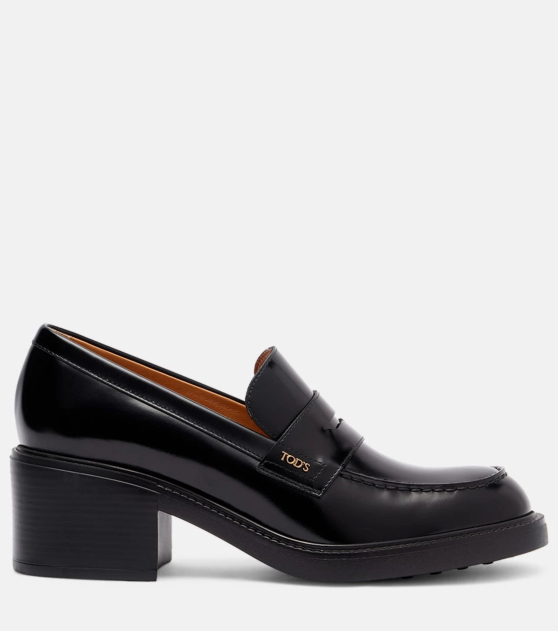 Tod's - Leather loafer pumps