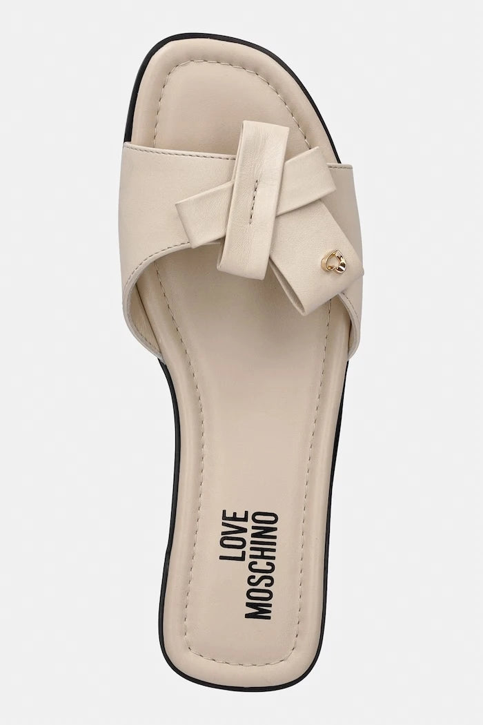 Love Moschino чехли дамски кожени