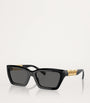 Tiffany & Co. Black Acetate Rectangular Sunglasses