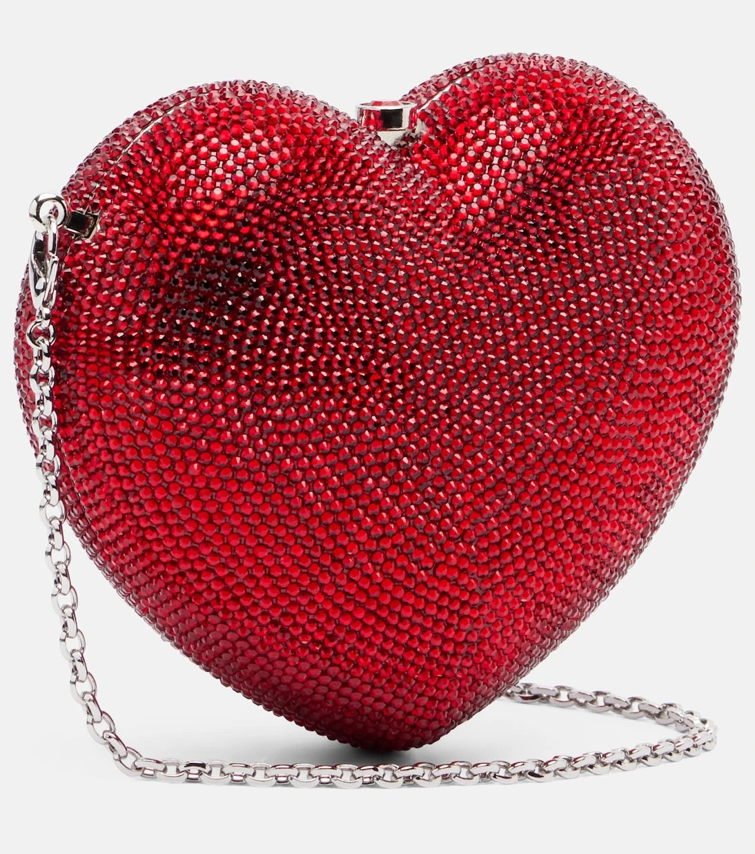 Judith Leiber Couture - حقيبة يد كلاتش مزينة L'Amour Petit Coeur