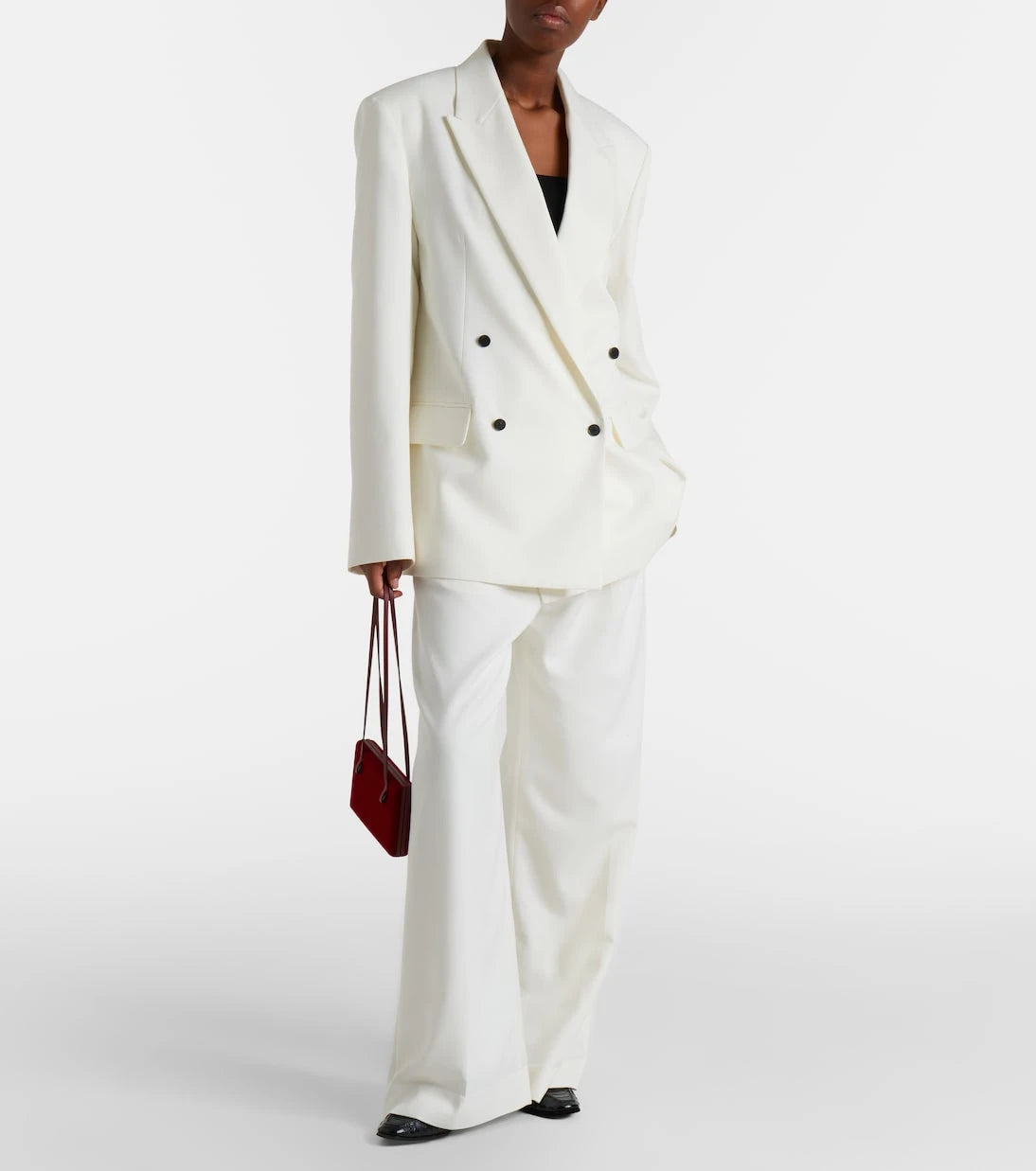 The Frankie Shop - Newark double-breasted blazer