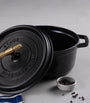 Staub x Buster + Punch Cocotte with Brass Knob (24cm)
