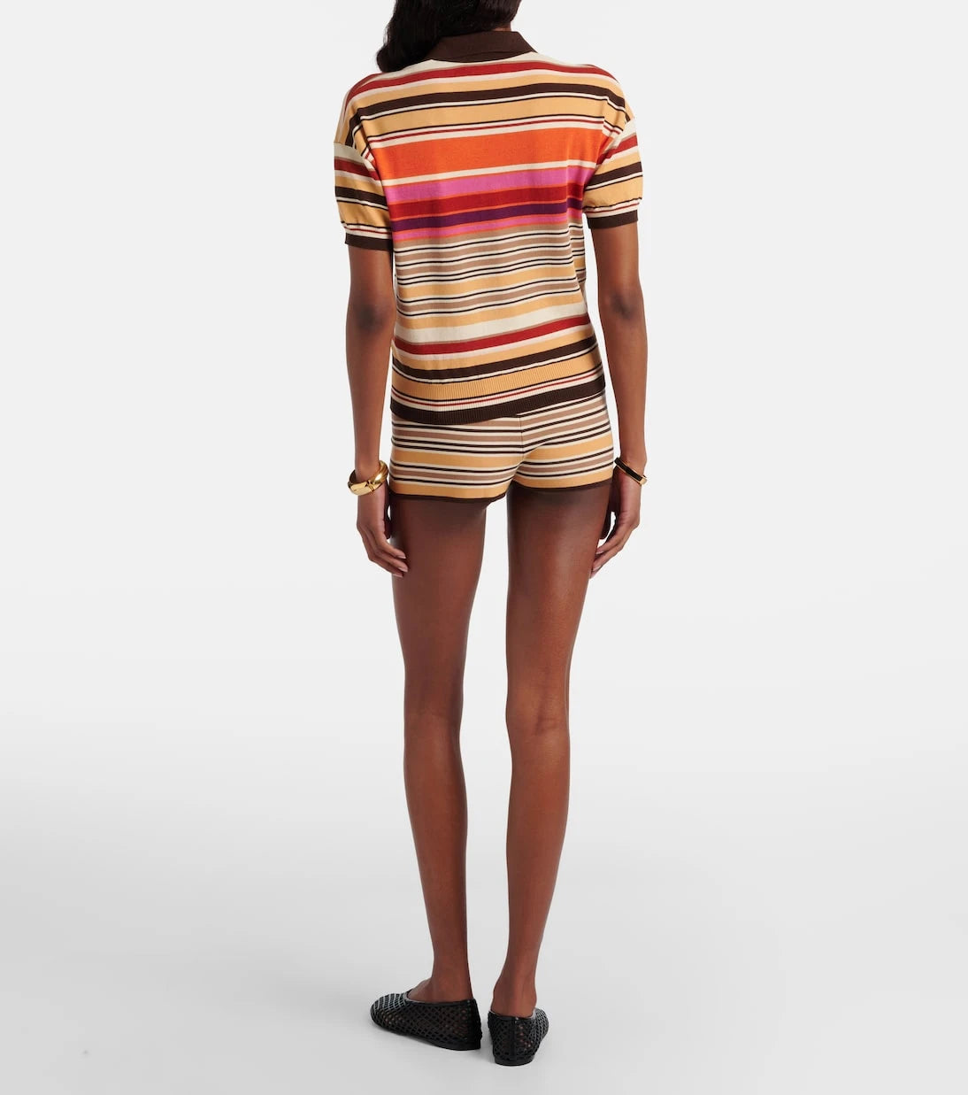 Faithfull - Playa striped shorts