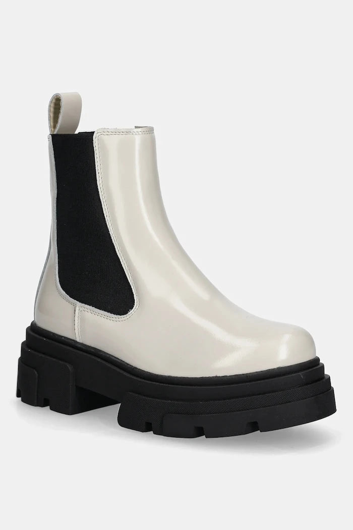 Tommy Hilfiger TH SHINY LEATHER CHELSEA Deri Chelsea Bot