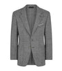TOM FORD Black Herringbone Blazer