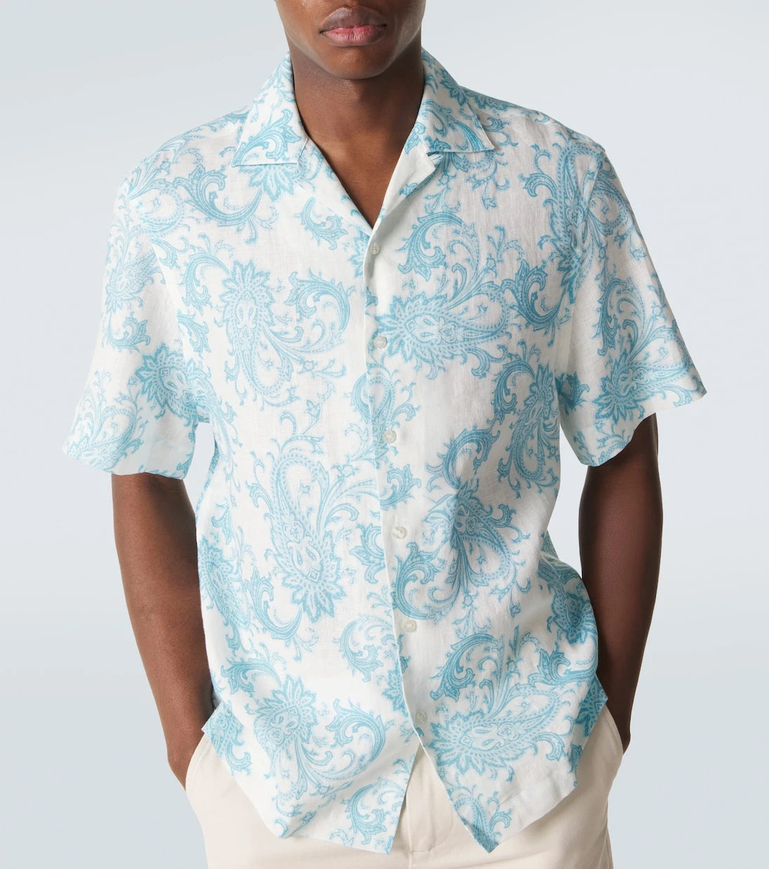 Etro - Paisley linen shirt