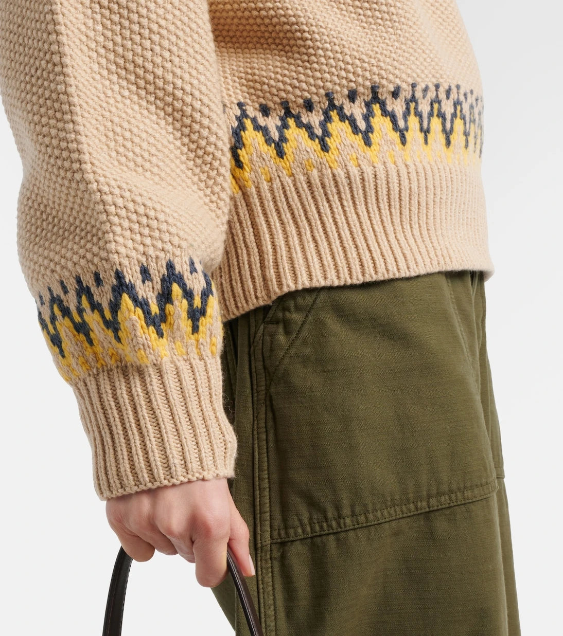 Polo Ralph Lauren - Cotton, wool, and alpaca-blend sweater