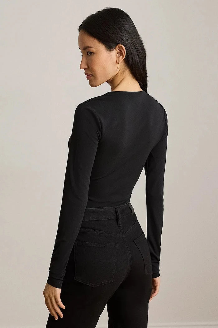 Lauren Ralph Lauren uzun kollu kadın bluzu