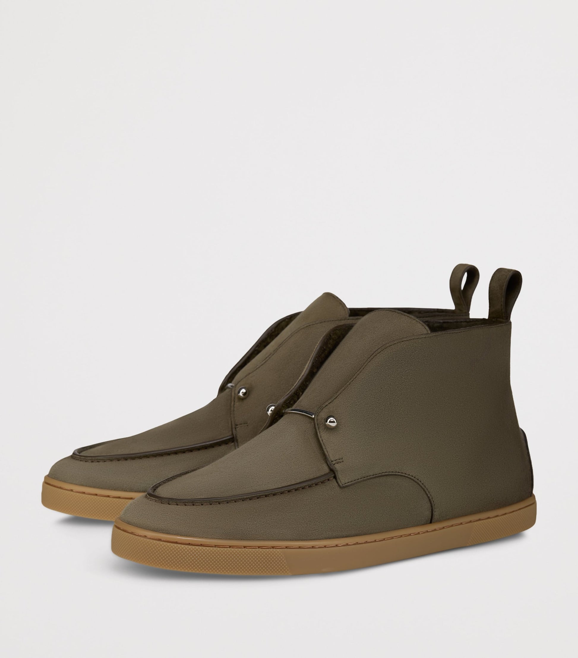 Christian Louboutin Chambeliss Shearling Desert Ankle Boots